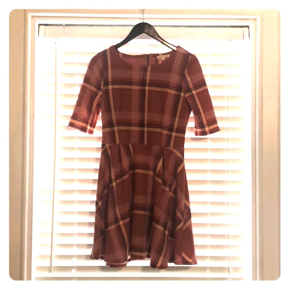 Pink a plaid Dress